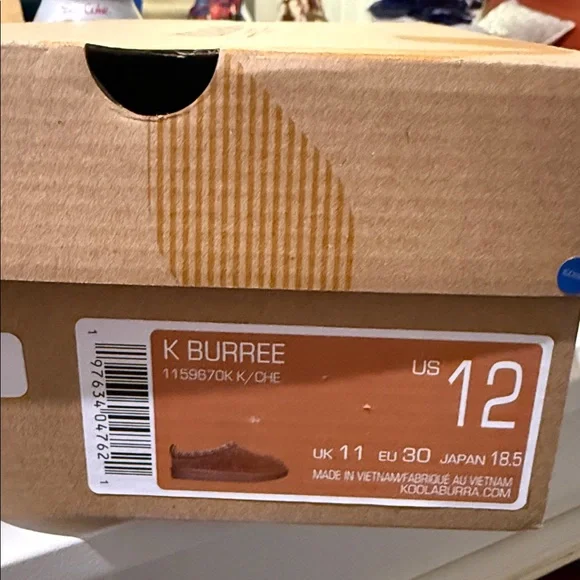 Koolaburra by UGG Kids Burree Slip On Mule Sz 12 NWT - Picture 2 of 5